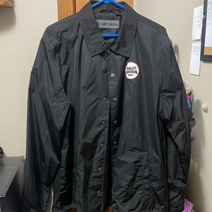 Black Harley-Davidson Windbreaker